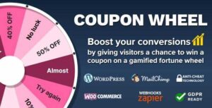 Coupon Wheel For WooCommerce and WordPress