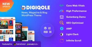 Digiqole Theme GPL