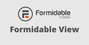 Formidable Forms Views GPL