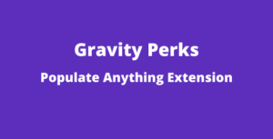 Gravity Perks Populate Anything GPL