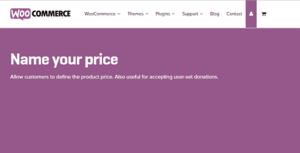 WooCommerce Name Your Price GPL