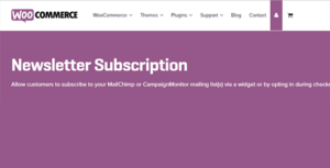 WooCommerce-Newsletter-Subscription