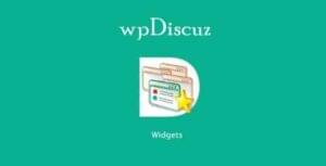 wpDiscuz Widgets Addon GPL