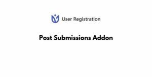 User Registration Post Submissions Addon GPL